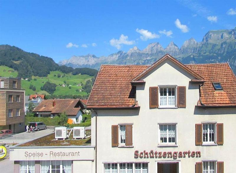Churfirsten Blick - Private Gaestezimmer Flums ภายนอก รูปภาพ